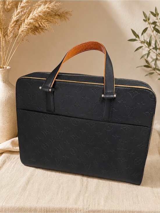 Louis Vuitton Handbags - Authentic Louis Vuitton Marden Monogram Mat Graphite Business Bag Briefcase